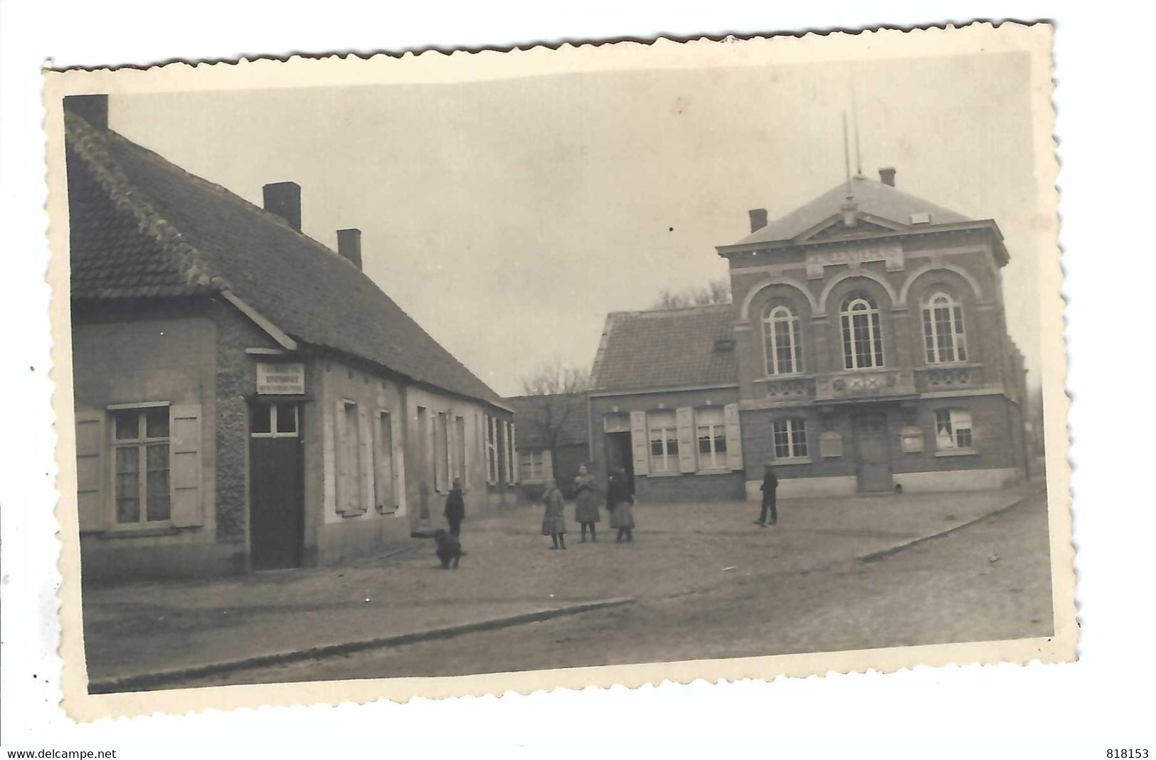 Beerse  Gemeenteplaats Met Gemeentehuis Fotokaart - Beerse