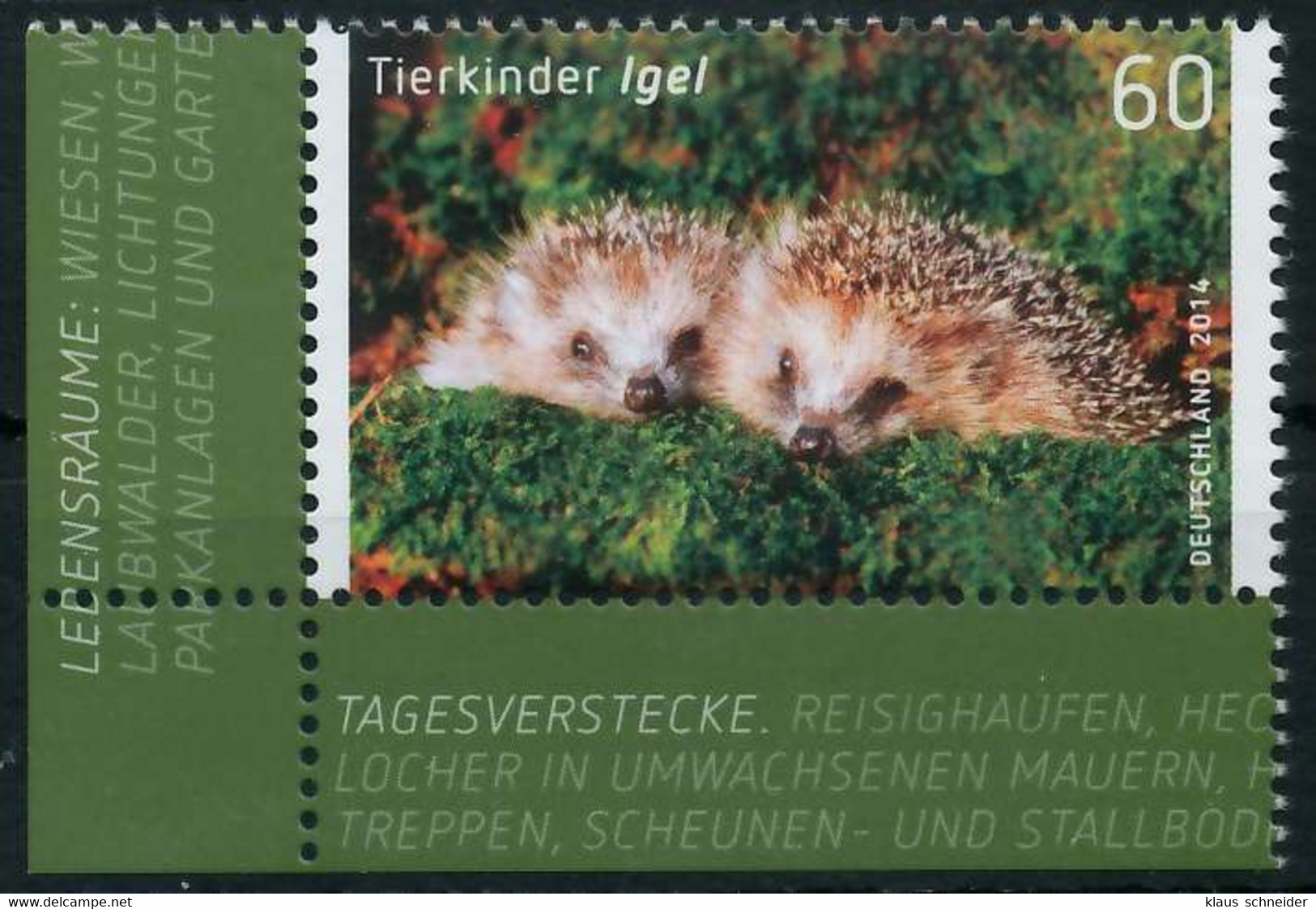 BRD BUND 2014 Nr 3048 Postfrisch ECKE-ULI X4D66DE - Unused Stamps