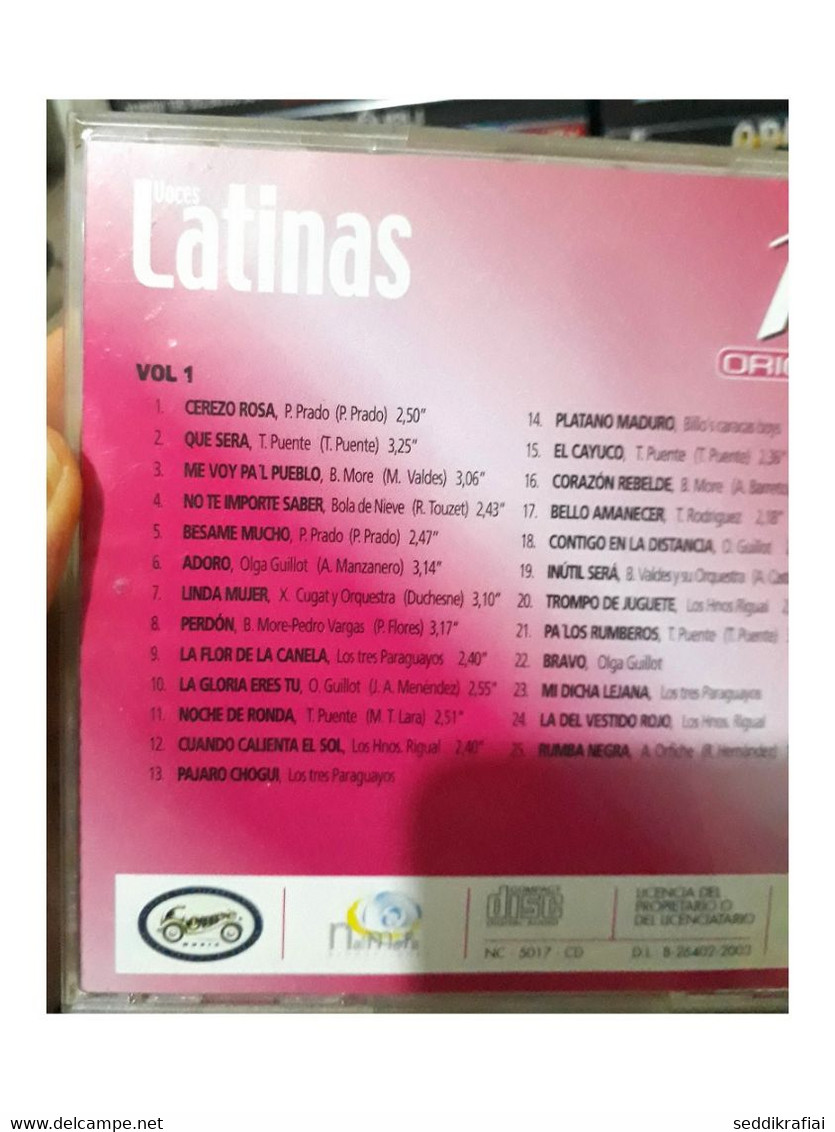 Voces Latinas The 150' Original Moments Vol 1 2003s - Sonstige - Spanische Musik