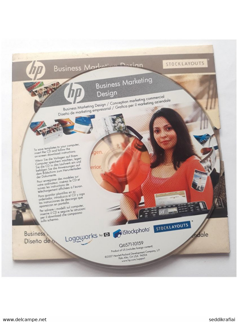 HP Business Marketing Design DVD Over 100 Templates Inside Stock Layouts - DVD