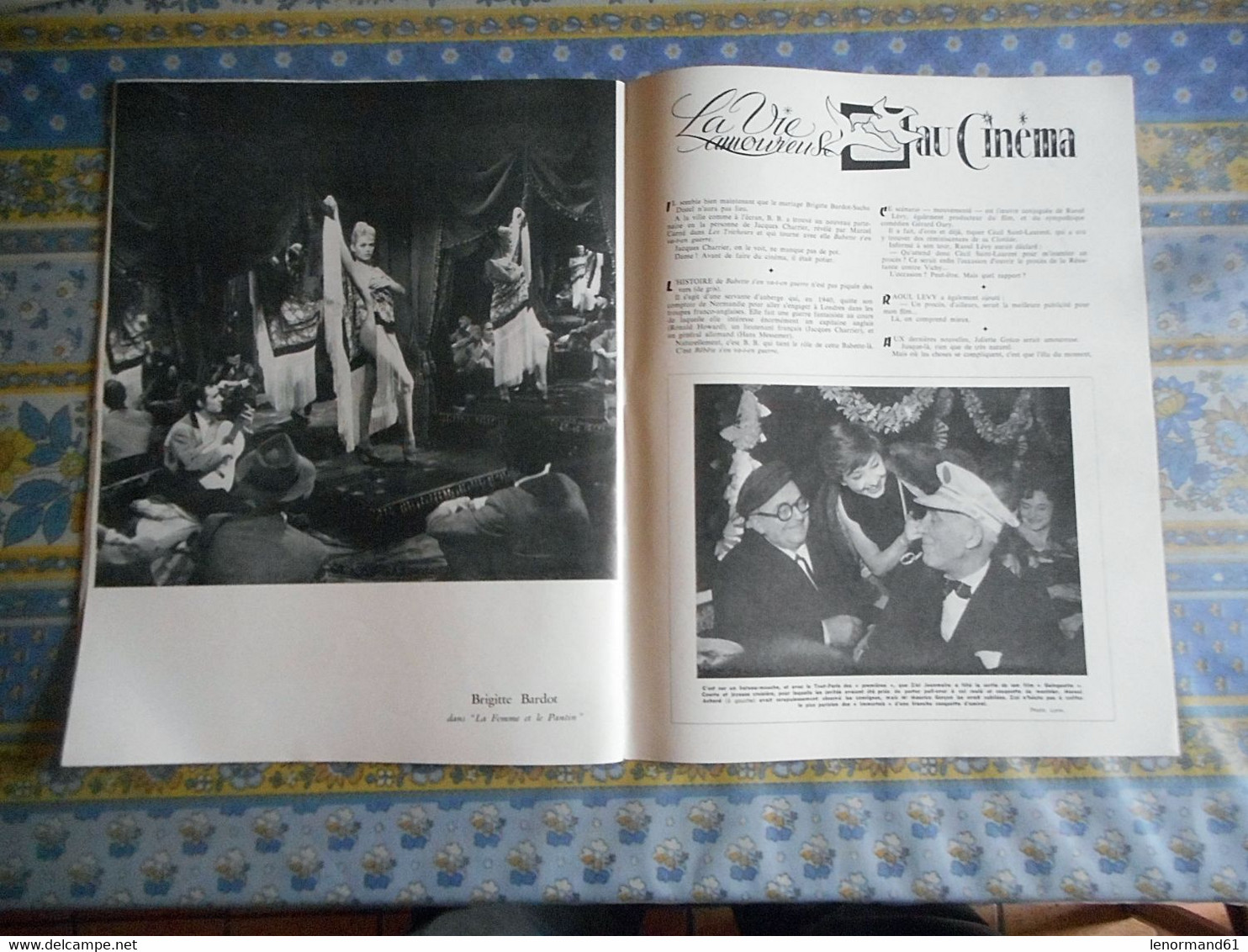 LA VIE PARISIENNE 04/ 1959 Numéro 100 PHOTO R CARON DESSIN LIBE GOURDON JIM FOU JAN MARA CINEMA BRIGITTE BARDOT