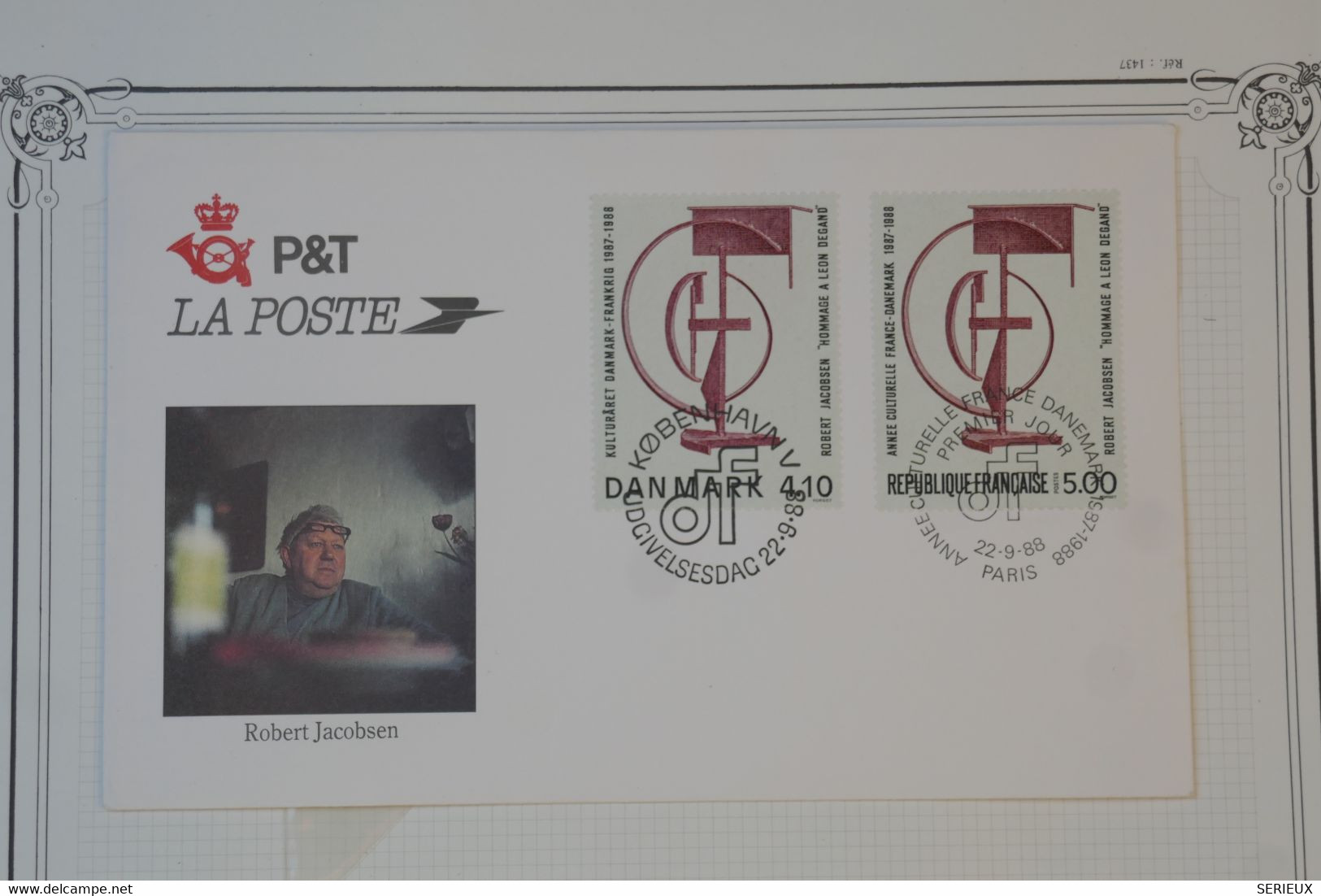 BC10 DANEMARK  BELLE  LETTRE FDC 1988 COPENHAGUE  ++++A VOIR  ++AFFR PLAISANT - Covers & Documents