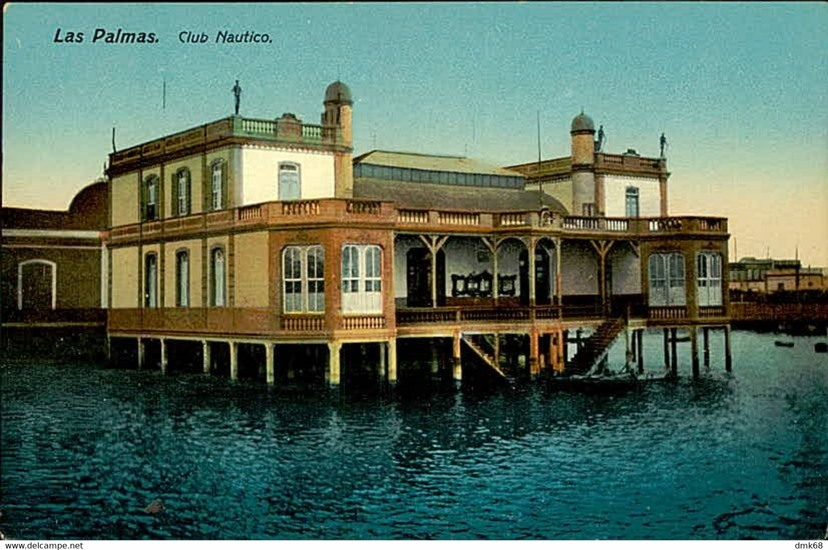 SPAIN - LAS PALMAS - CLUB NAUTICO - EDIT. RODRIGUES BROS - 1910s (14439) - La Palma