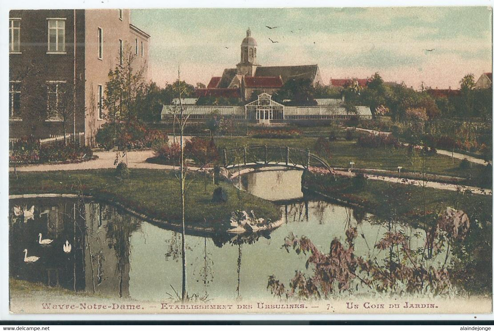 Wavre-Notre-Dame - Onze-Lieve-Vrouw-Waver - Institut Des Ursulines - Un Coin Du Jardin - Sint-Katelijne-Waver