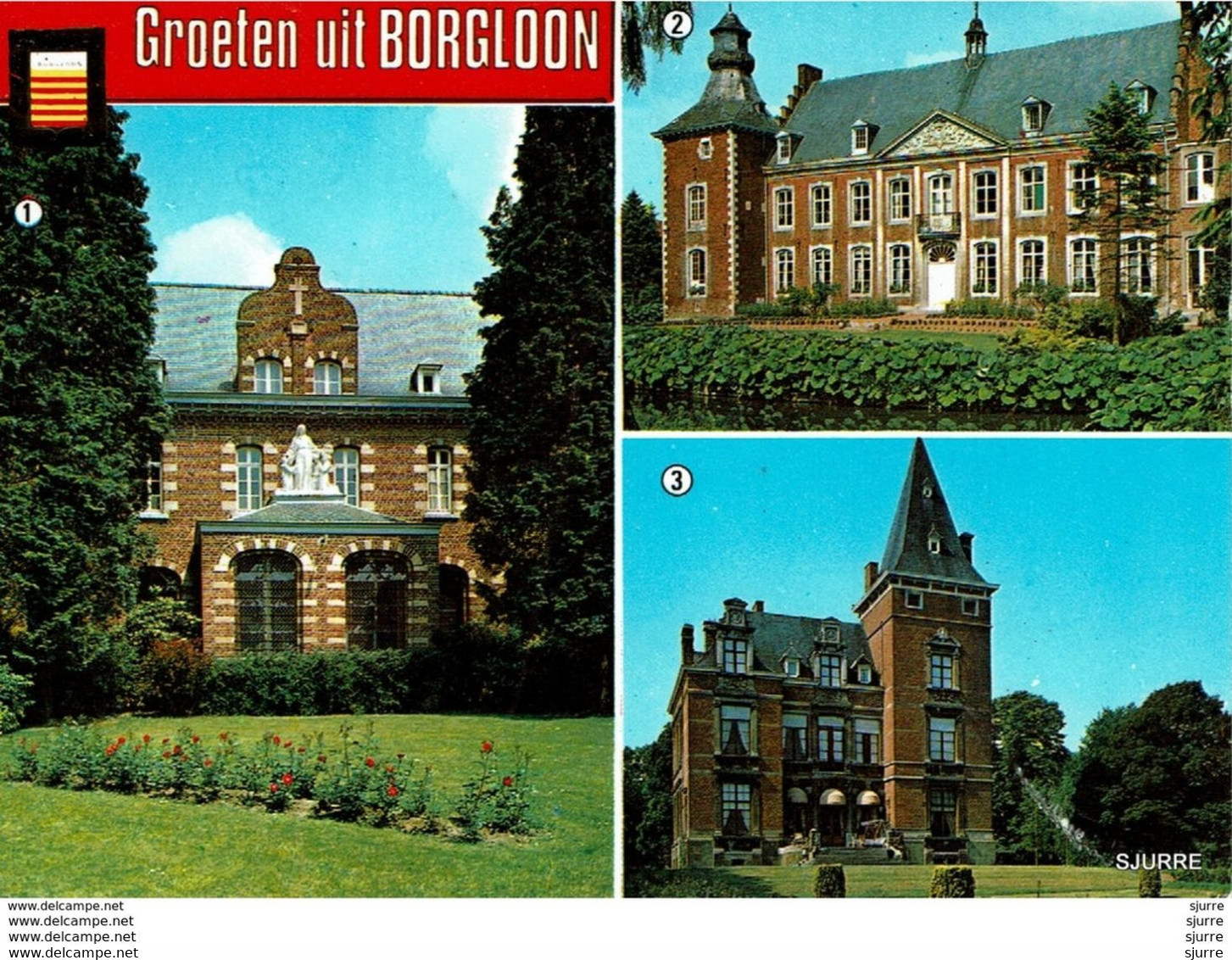 BORGLOON - Groeten Uit - Klooster - Kasteel - Kasteel De Clee - Borgloon