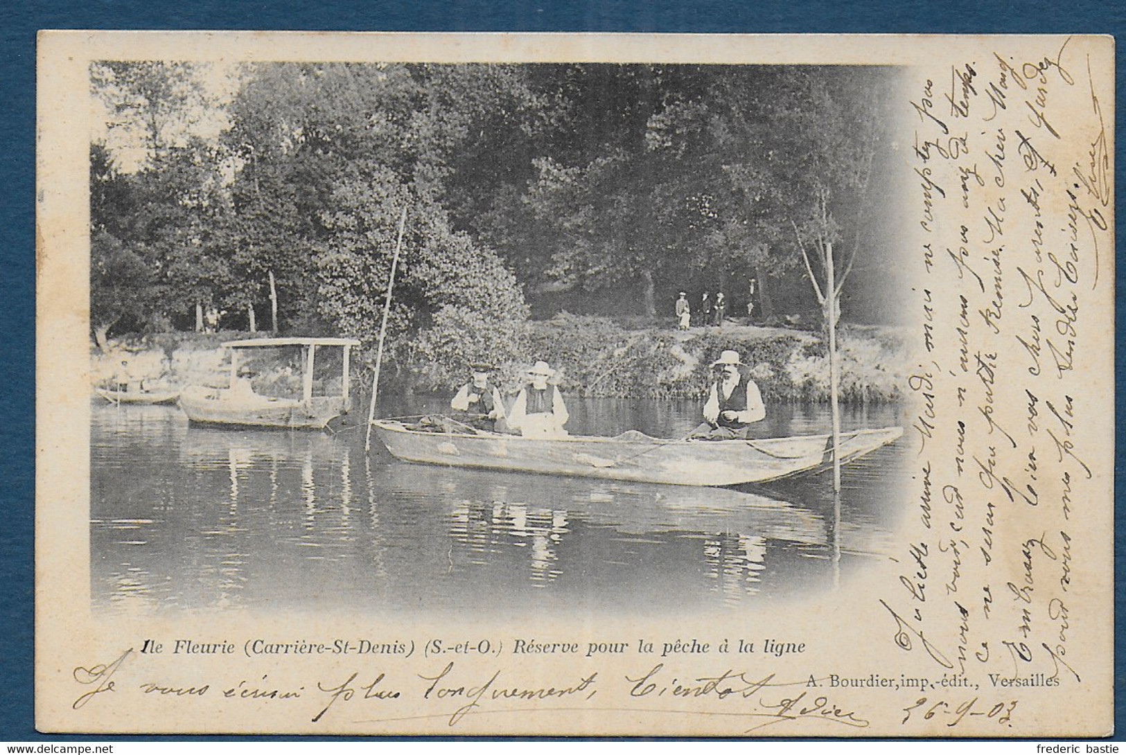 CARRIERE ST DENIS - Ile Fleurie - Réserve Pour La Pêche à La Ligne - Carrières-sur-Seine