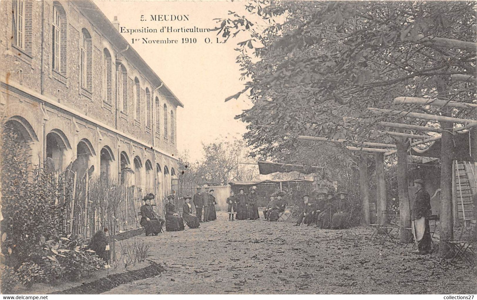 92-MEUDON-EXPOSITION D'HORTICULTURE 1ER NOVEMBRE 1910 - Meudon