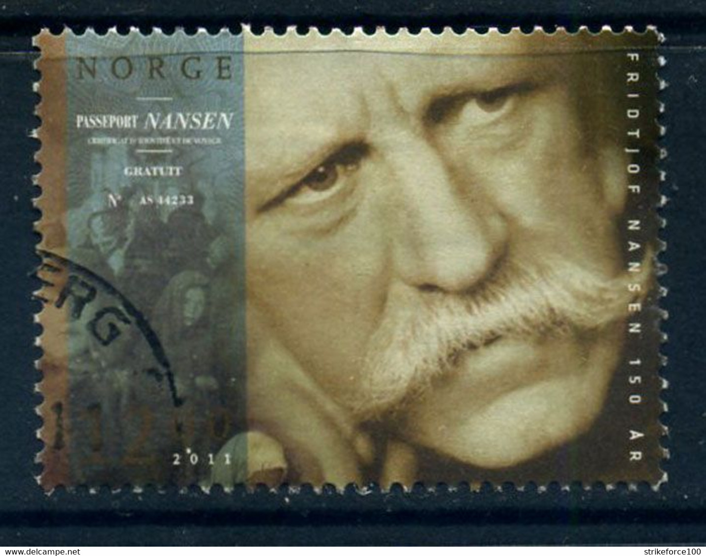 Norway 2011 - 150th Birthday Anniversary Of Nansen Fine Used Stamp. - Used Stamps