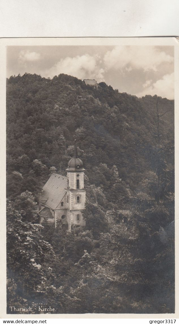 B6618) THARANDT - KIRCHE - Tolle Sehr Alte Ansicht Im Wald - - Tharandt