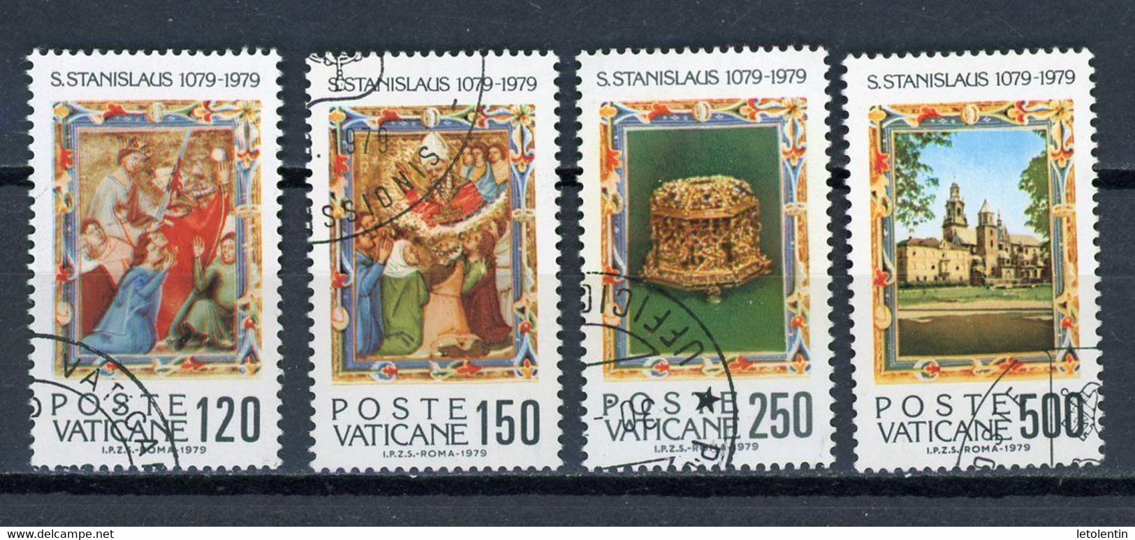 VATICAN: St STANISLAS - N° Yvert 669/672 Obli. - Used Stamps