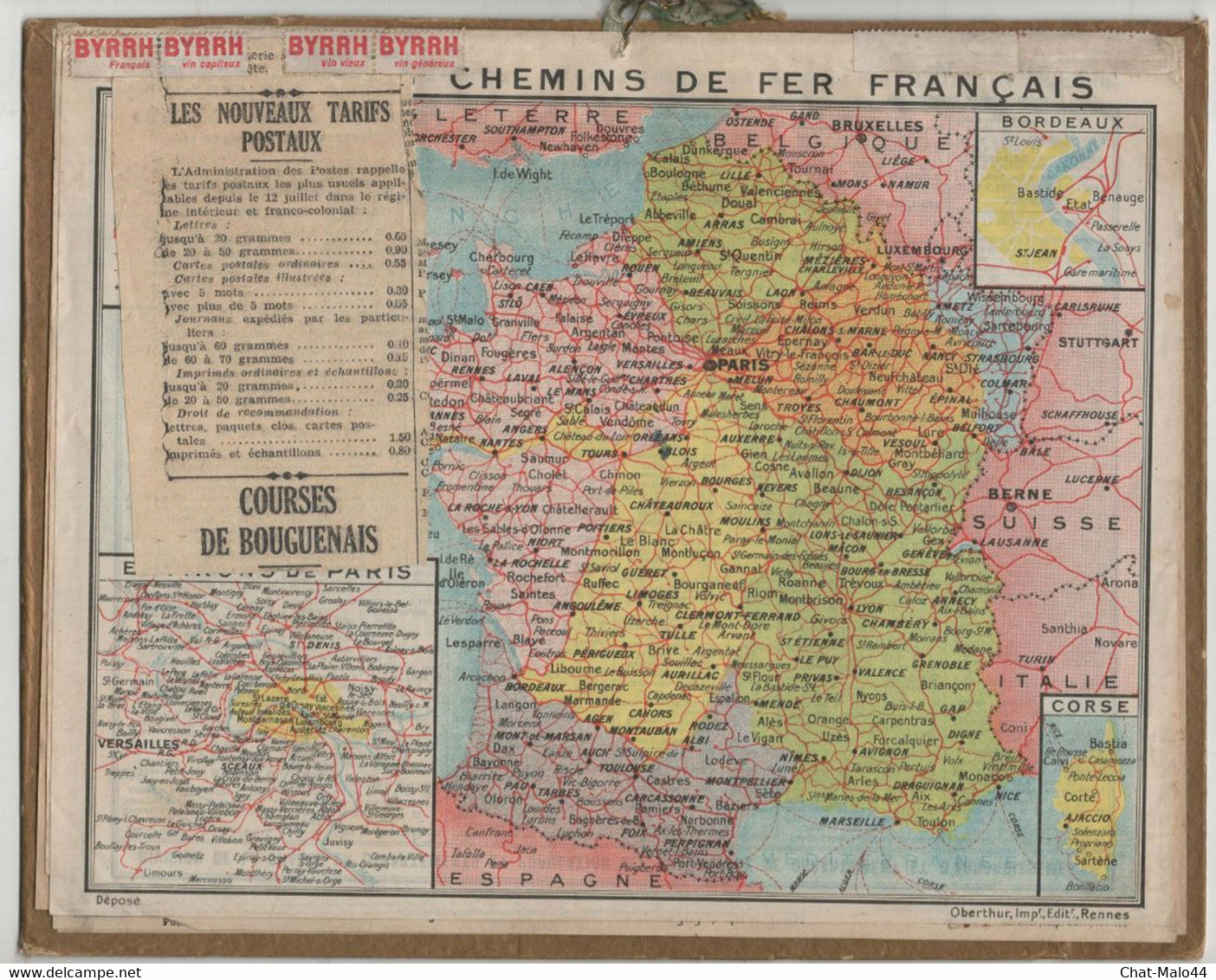 Almanach Des Postes Et Des Télégraphes. Année 1937. Almanach De La Loire-Inférieure - Grand Format : 1921-40