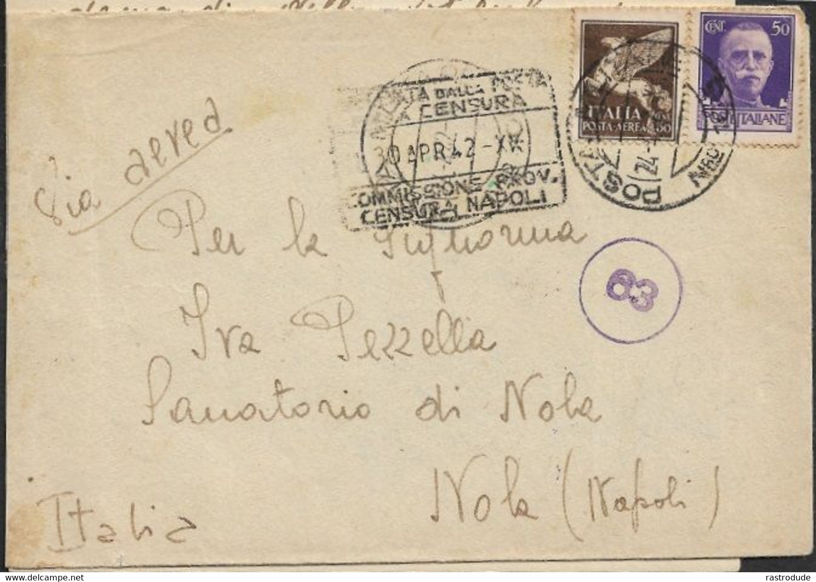 1941,21.10 - ITALY FIELDPOST KRETA CRETE WITH CONTENTS - GEN. PO. COMP. TELEGRAFO - Altri & Non Classificati