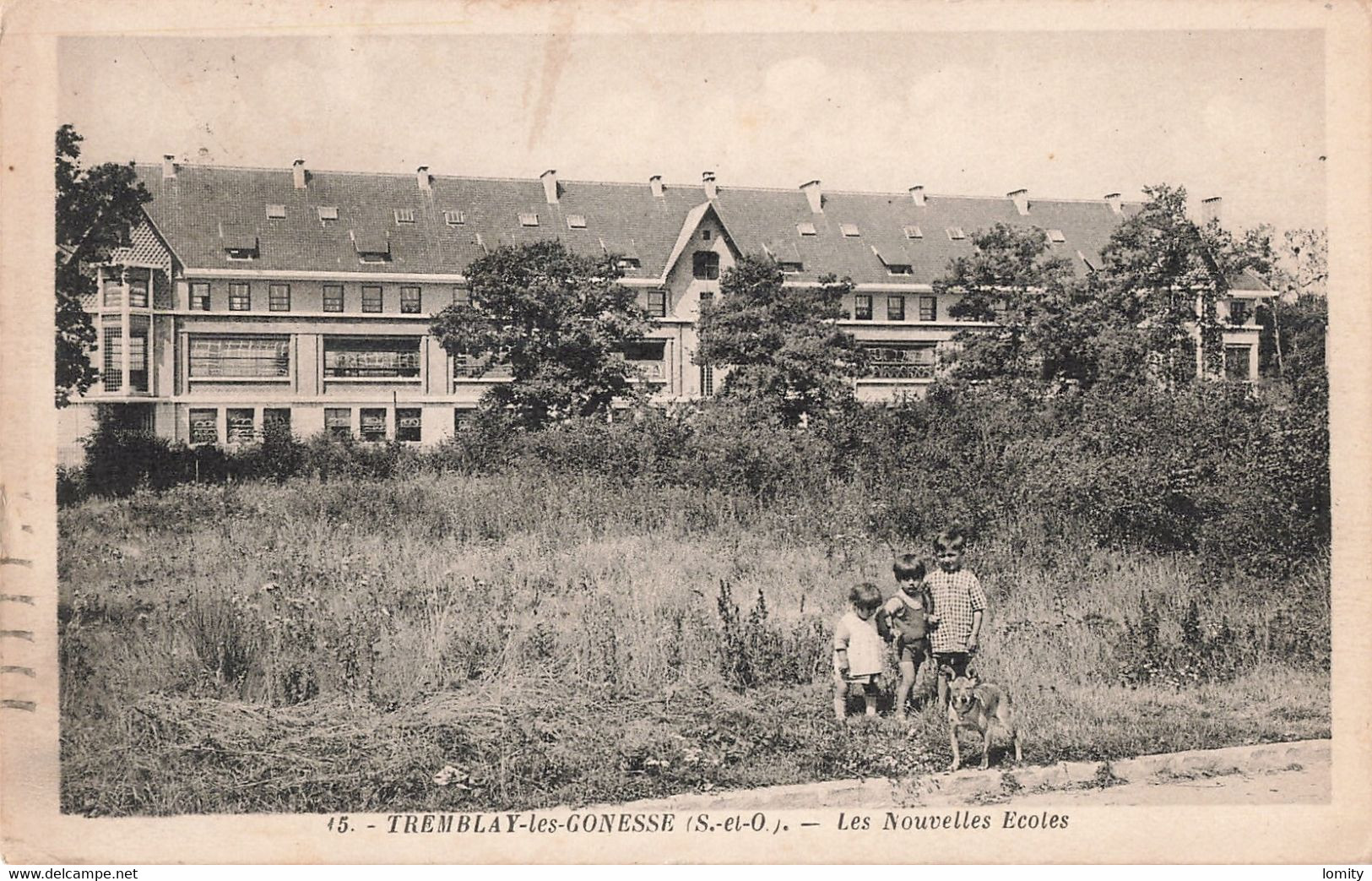 93 Tremblay Les Gonesse CPA  Les Nouvelles écoles - Tremblay En France