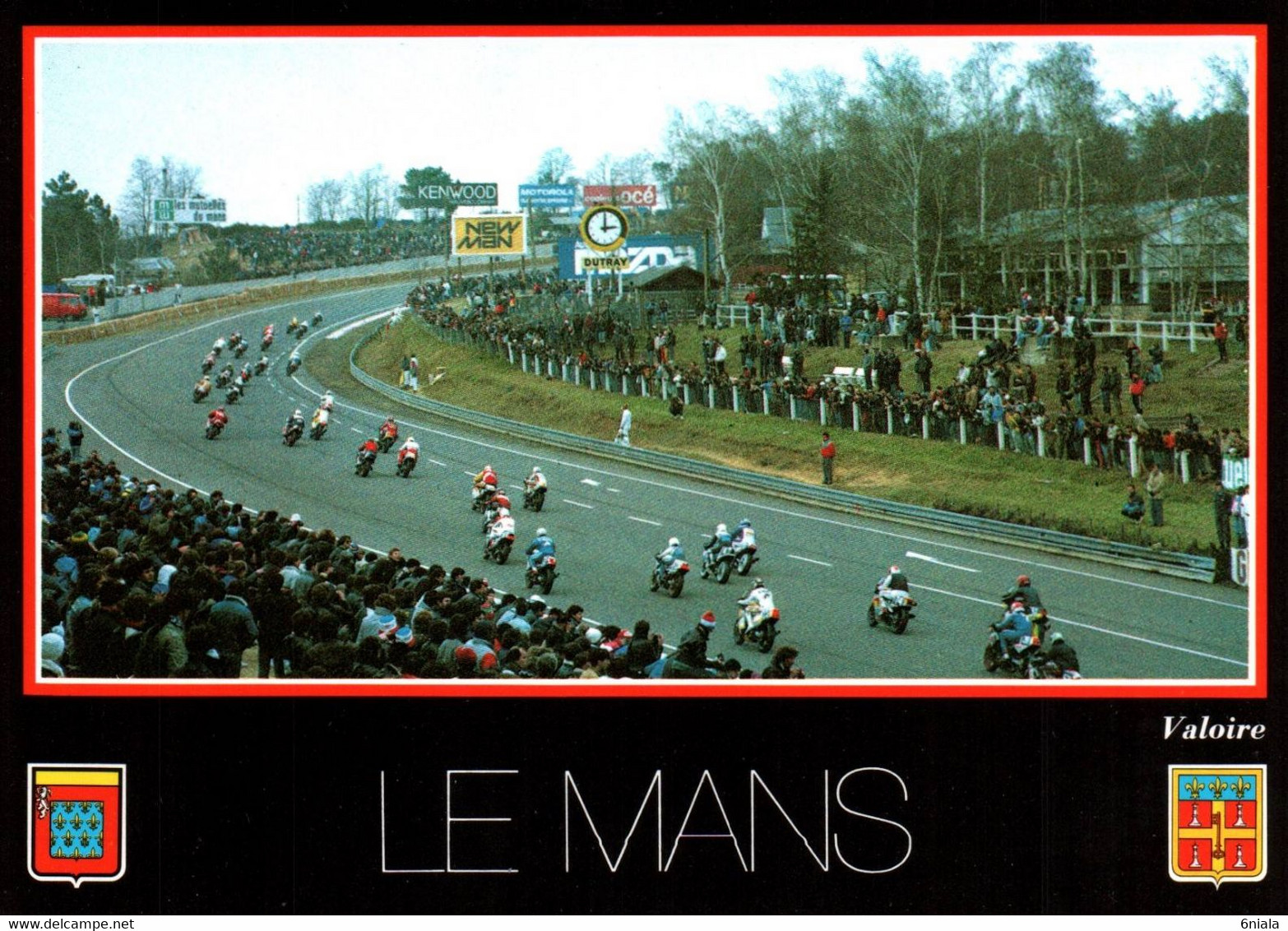 LE MANS Départ De La Célèbre Course Motocycliste (Circuit Des 24 Heures) Motos, Compétition Valoire  (Recto-verso) 72 - Sport Moto