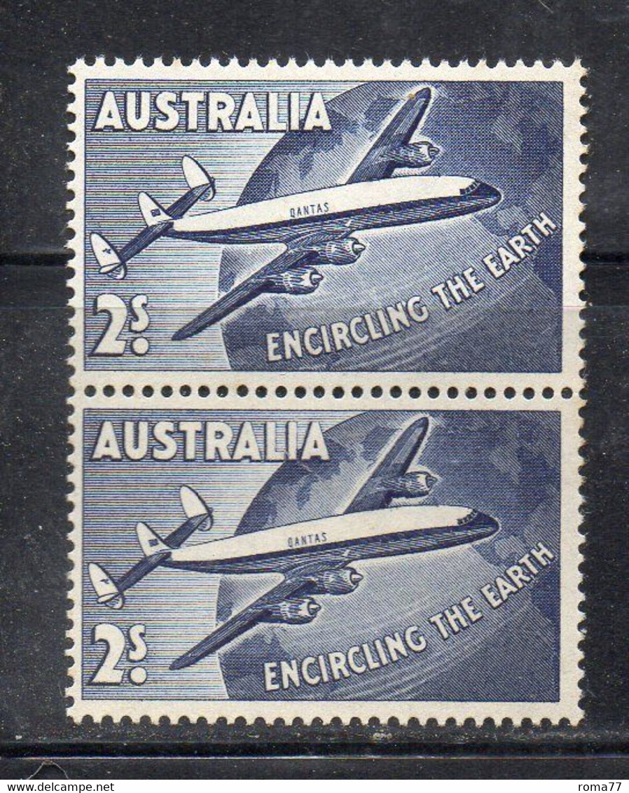 824 490 - AUSTRALIA 1964 , Serie Australia  YT Pa 10  Coppia Integra *** - Usati