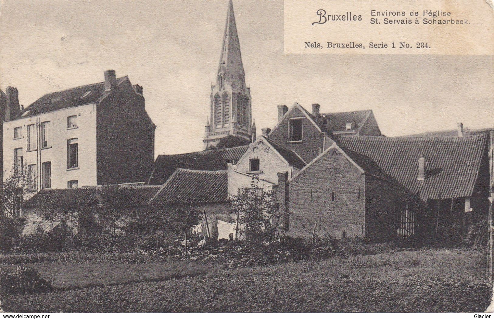 Bruxelles - Environs De L' Eglise De St Servais à Schaerbeek - Schaerbeek - Schaarbeek