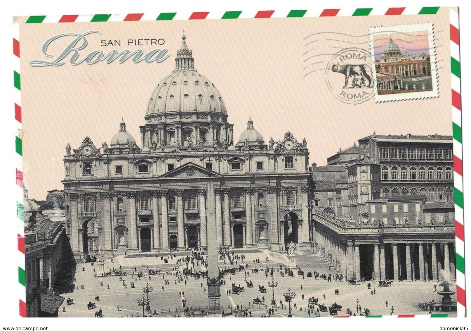 2016-Cartolina Per L'Italia - Storia Postale