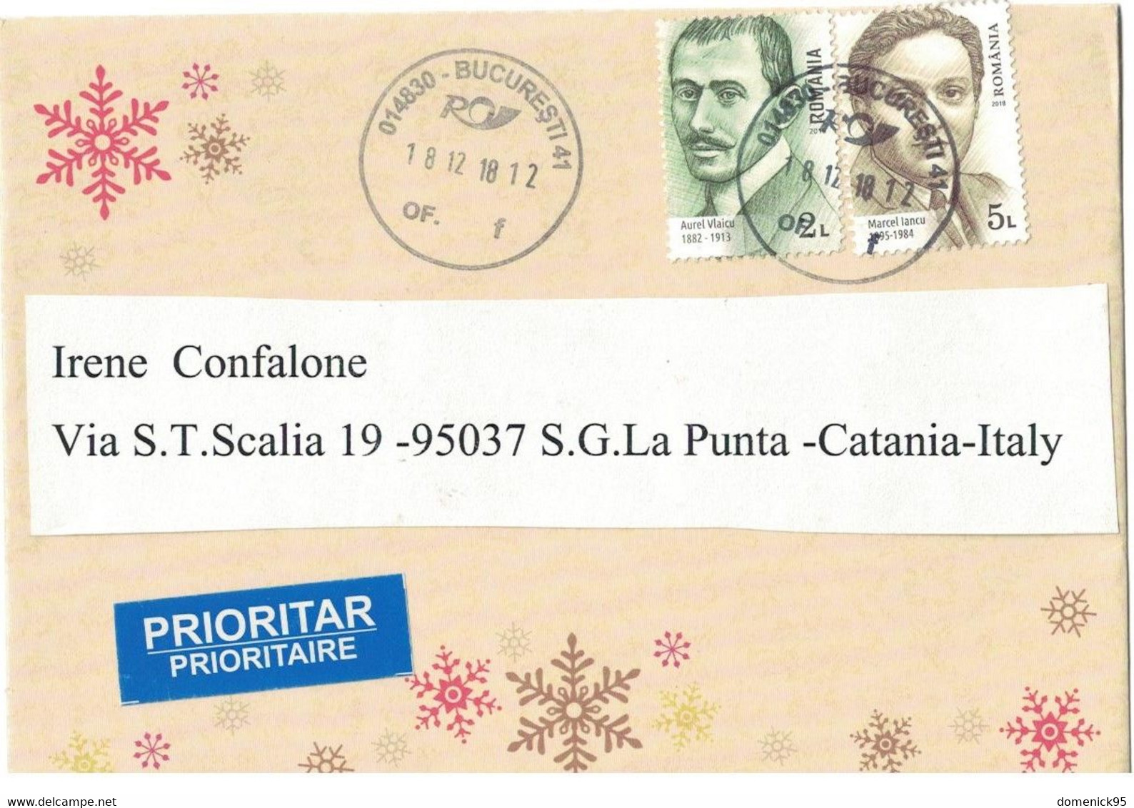 2018-Lettera Per L'Italia - Cartas & Documentos