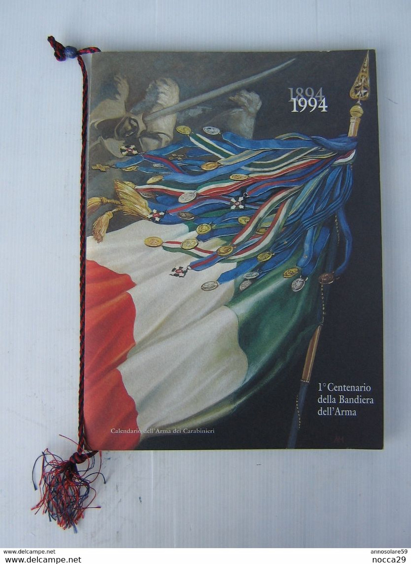 CALENDARIO CARABINIERI 1994  CONDIZIONI PERFETTE - COMPLETO DI CORDONCINO ORIGINALE - Grand Format : 1991-00
