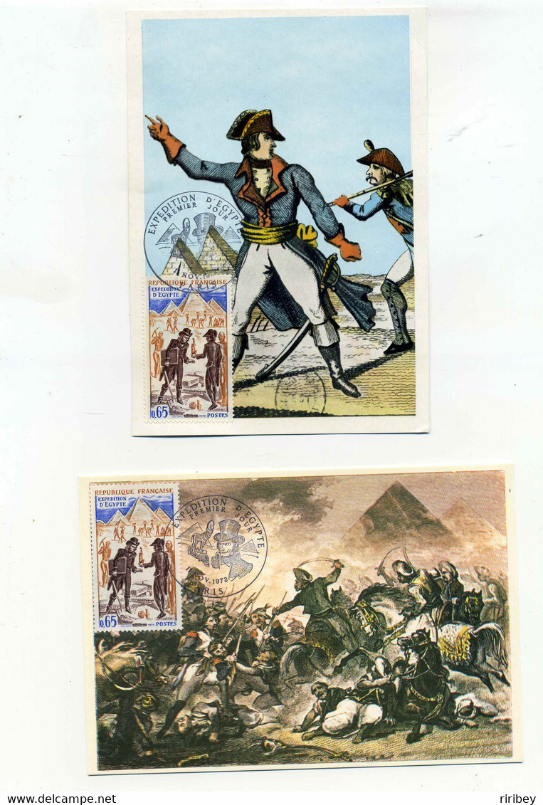 Collection Napoléon Bonaparte / Non Dentelé, Epreuve De Luxe, Timbres OR, 1er Jour  / 7 Scans - Napoleon