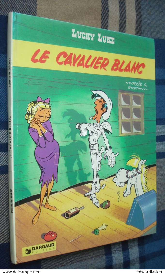 LUCKY LUKE : LE CAVALIER BLANC - Dargaud - EO 1975 - Morris Goscinny - Bon état + - Lucky Luke