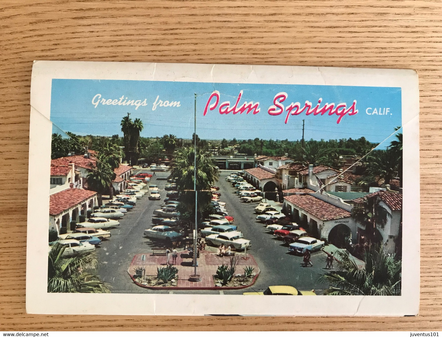 Carnet-Depliant-Greetings From Palm Springs      L1744 - Palm Springs