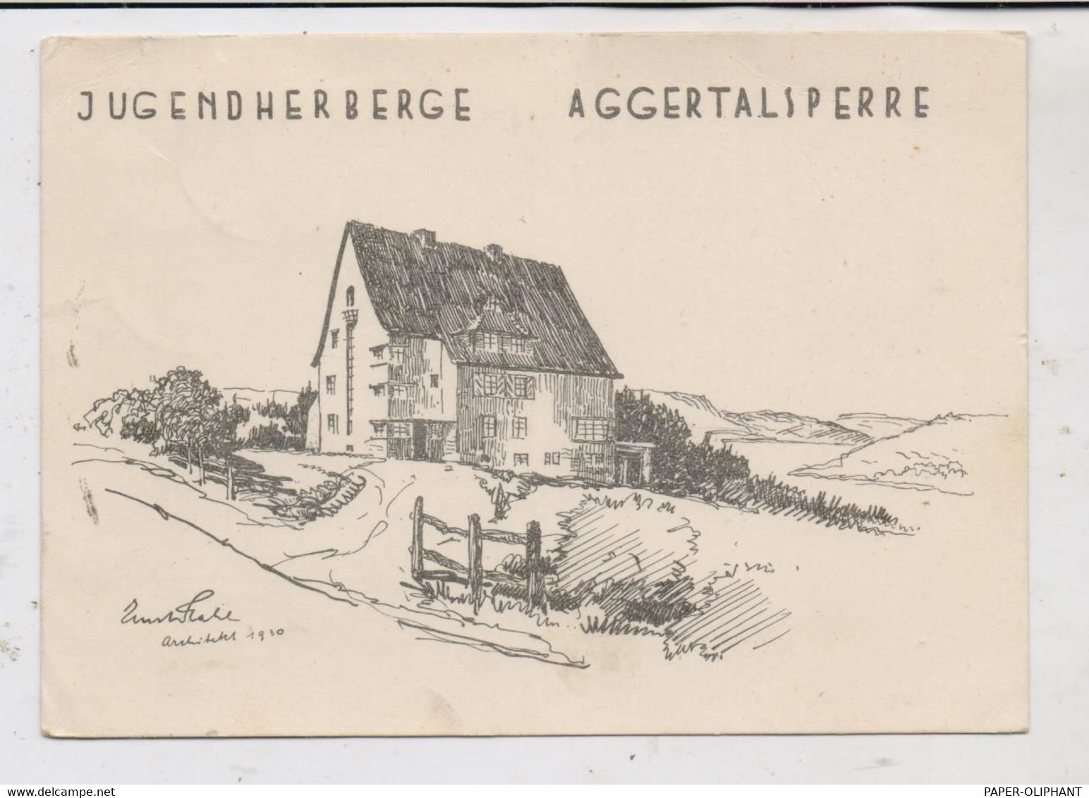 5275 BERGNEUSTADT, Jugendherberge Aggertalsperre, 1949 - Bergneustadt