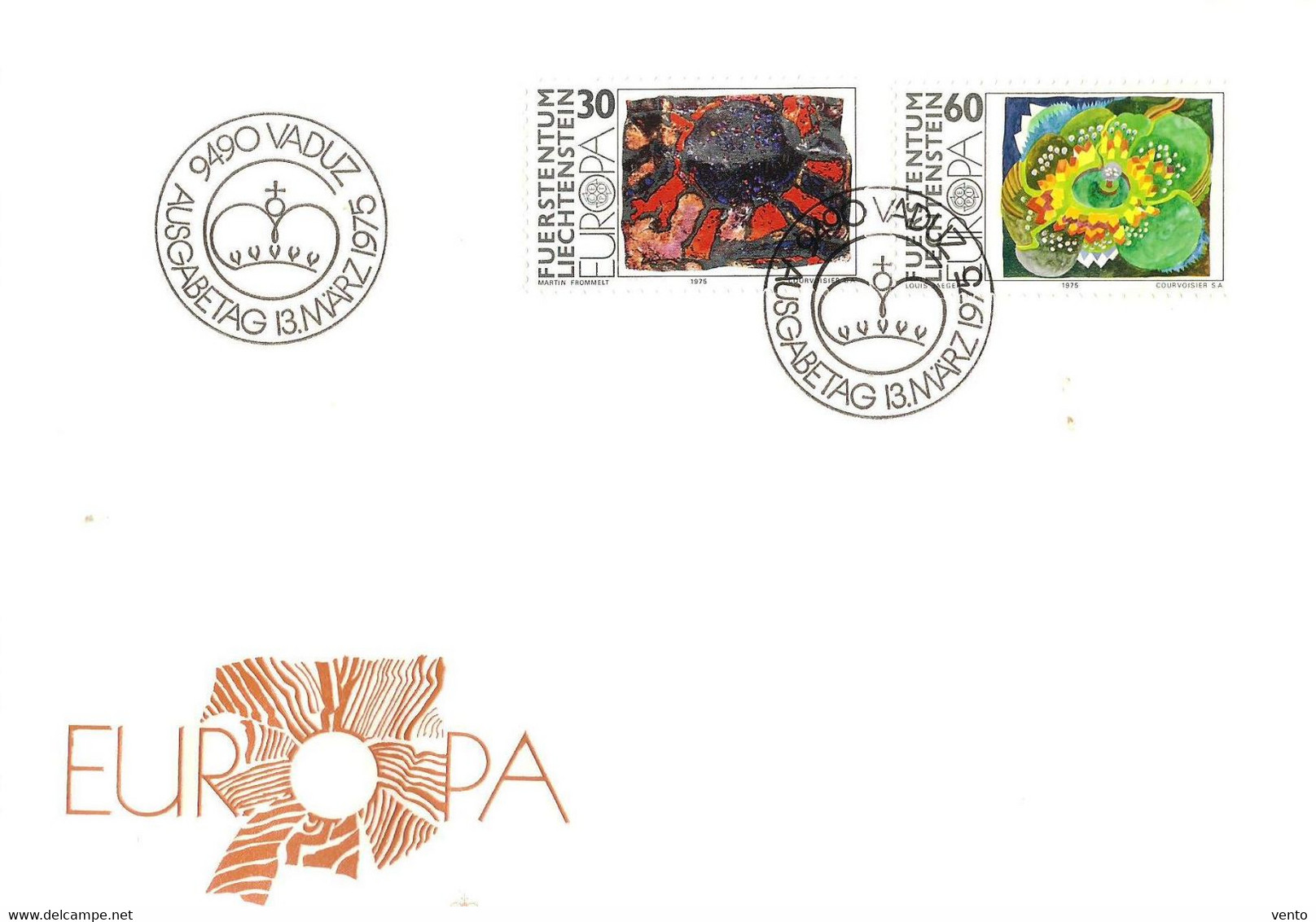 Liechtenstein FDC 1976 Europa, ... Bb690 - Brieven En Documenten