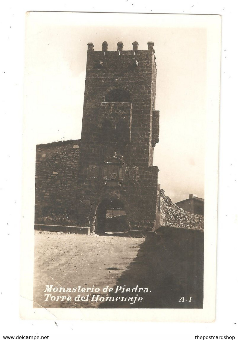 Postal Monasterio De PIEDRA (Zaragoza). Torre Del Homenaje UNUSED - Zaragoza