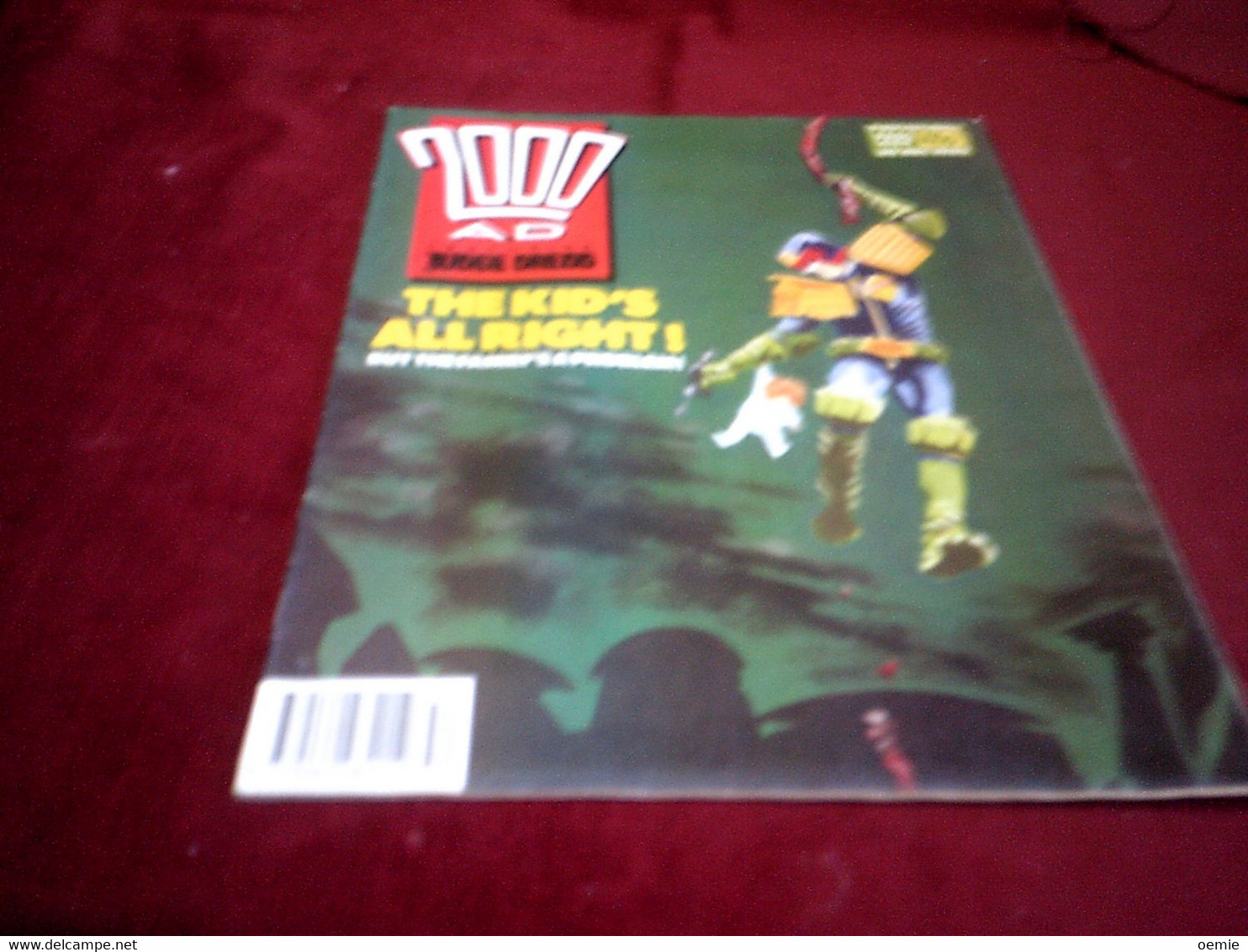 2000 AD   / JUDGE DREDD   THE KID'S ALL RIGHT  30 DEC 1989 - Autres Éditeurs