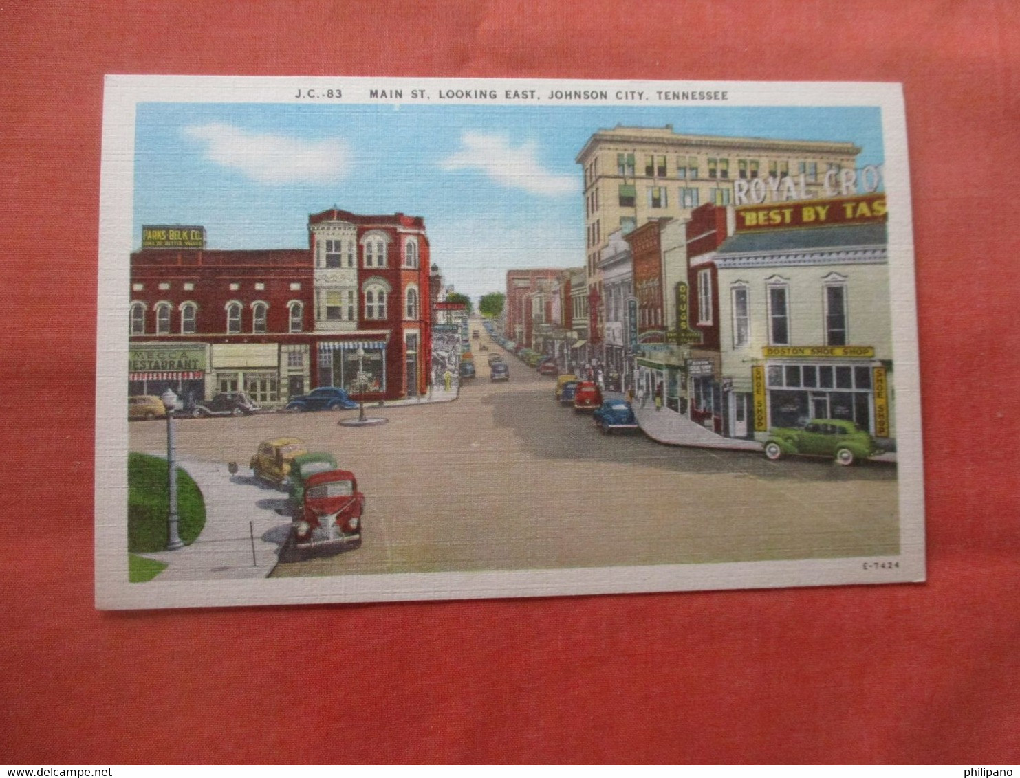 Main Street Johnson City  Tennessee > Johnson City      Ref 5731 - Johnson City