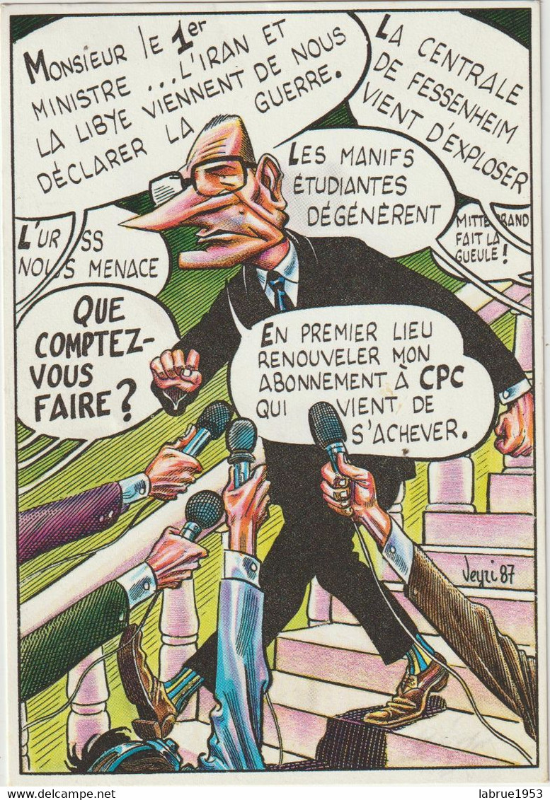 CPC -Jacques Chirac    - Veyri  (F.4457) - Veyri, Bernard