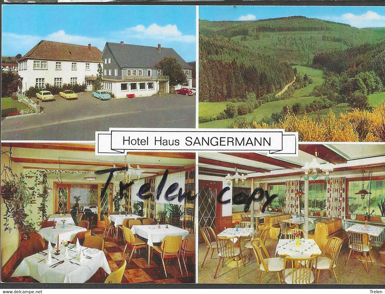 Allemagne, Olpe, Oberveischede, Hotel Haus Sangermann, Nicht Gelaufen - Olpe