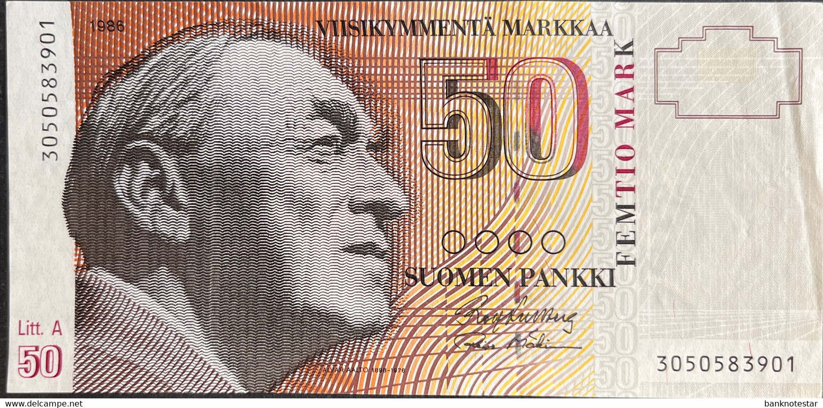 Finland 50 Markaa, P-118 (1986) - Extremely Fine - Finnland