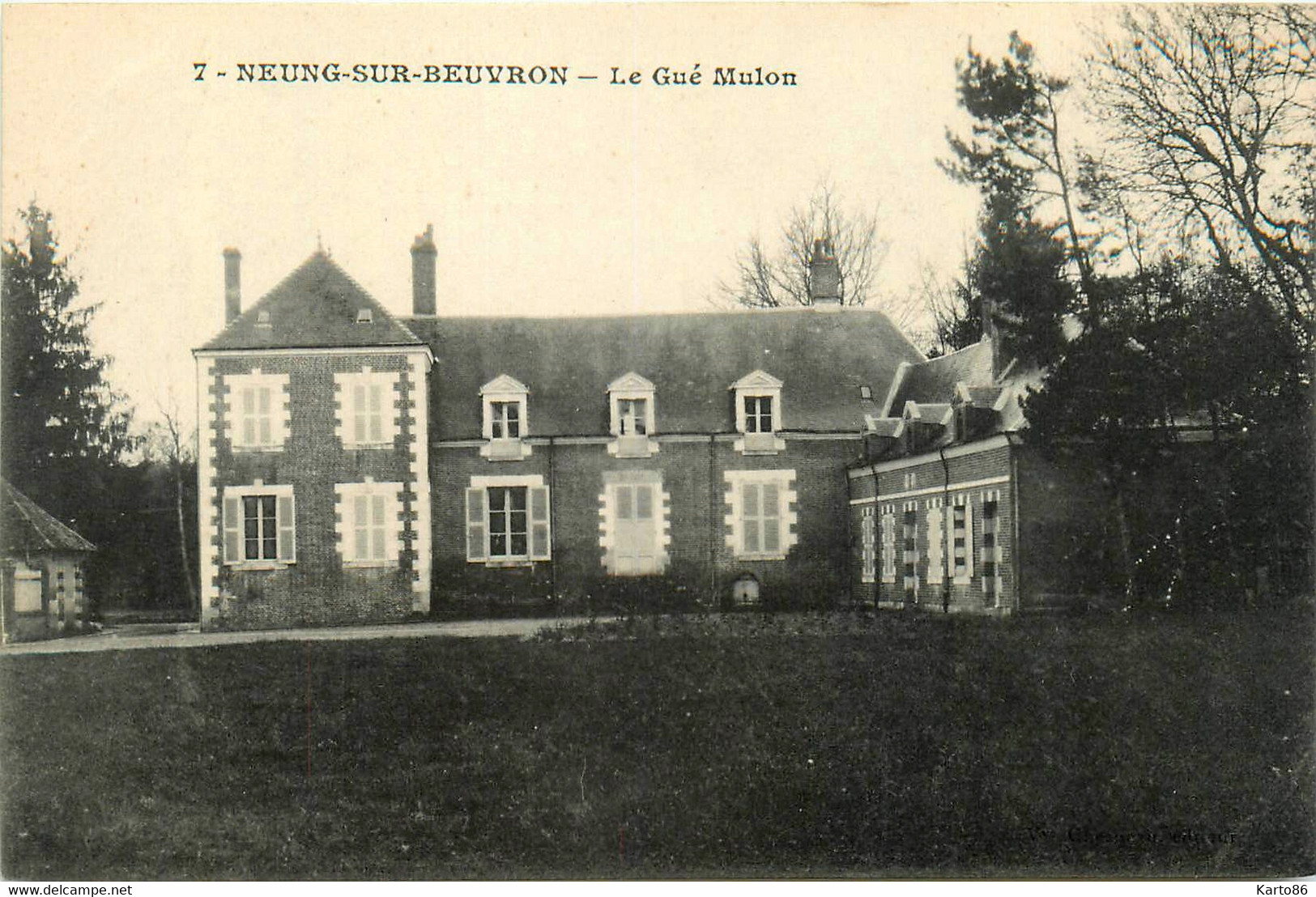Neung Sur Beuvron * Vue Sur Le Gué Mulon * Château Manoir - Neung Sur Beuvron