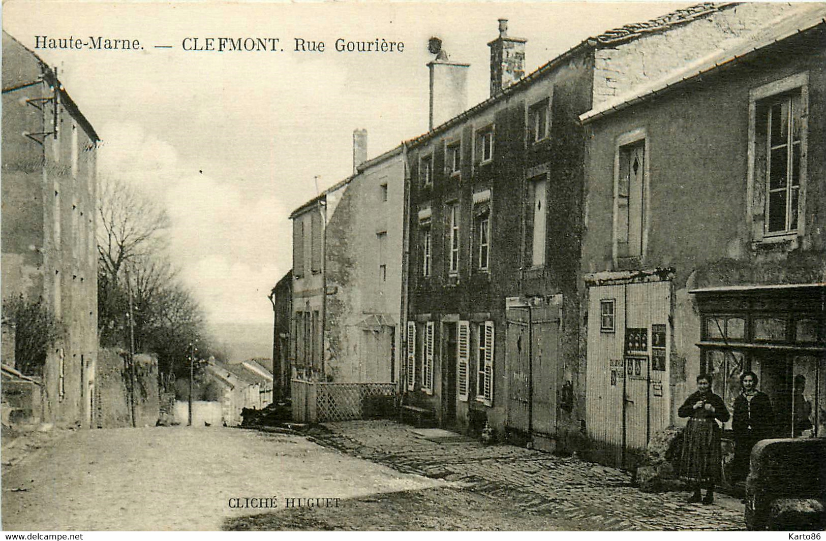 Clefmont * La Rue Gourière * Villageois - Clefmont