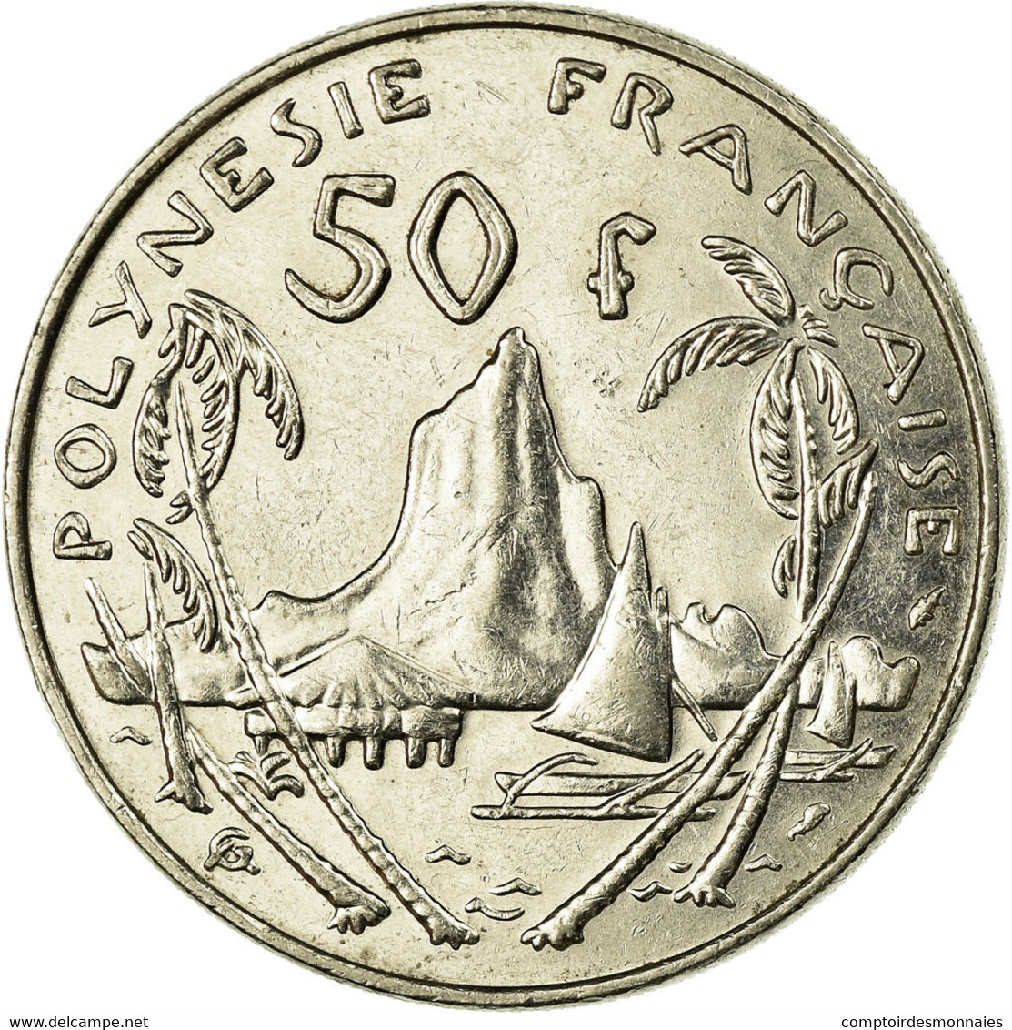 Monnaie, French Polynesia, 50 Francs, 1985, Paris, TTB, Nickel, KM:13 - Frans-Polynesië