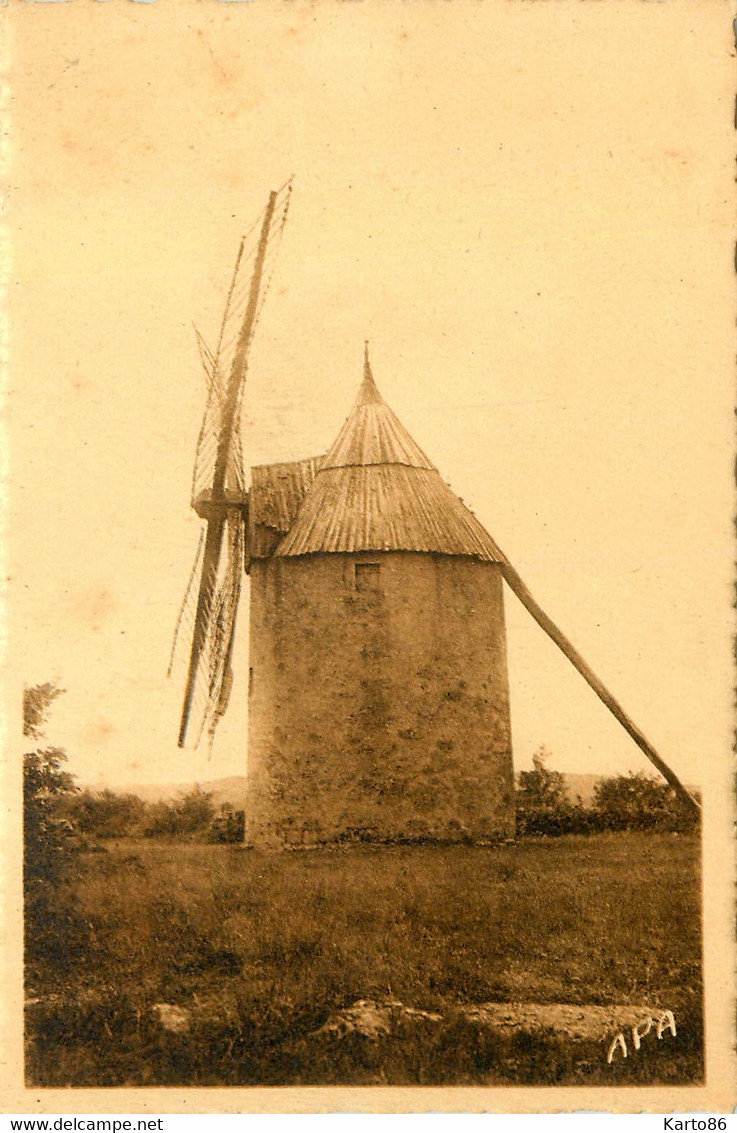 Vaour * Le Moulin à Vent Du Village * Molen - Vaour