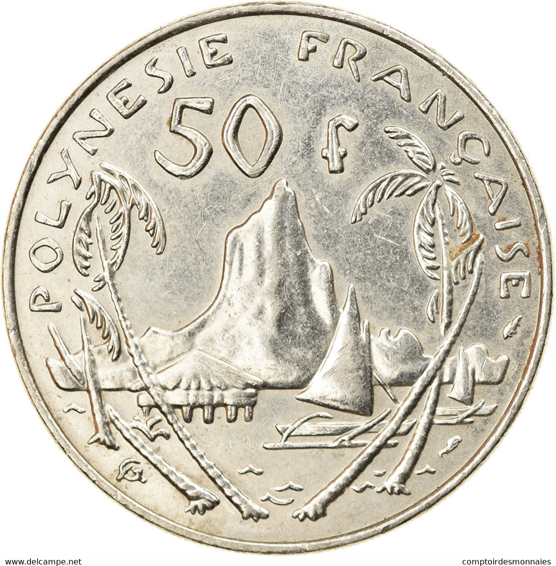 Monnaie, French Polynesia, 50 Francs, 1982, Paris, TTB, Nickel, KM:13 - Frans-Polynesië