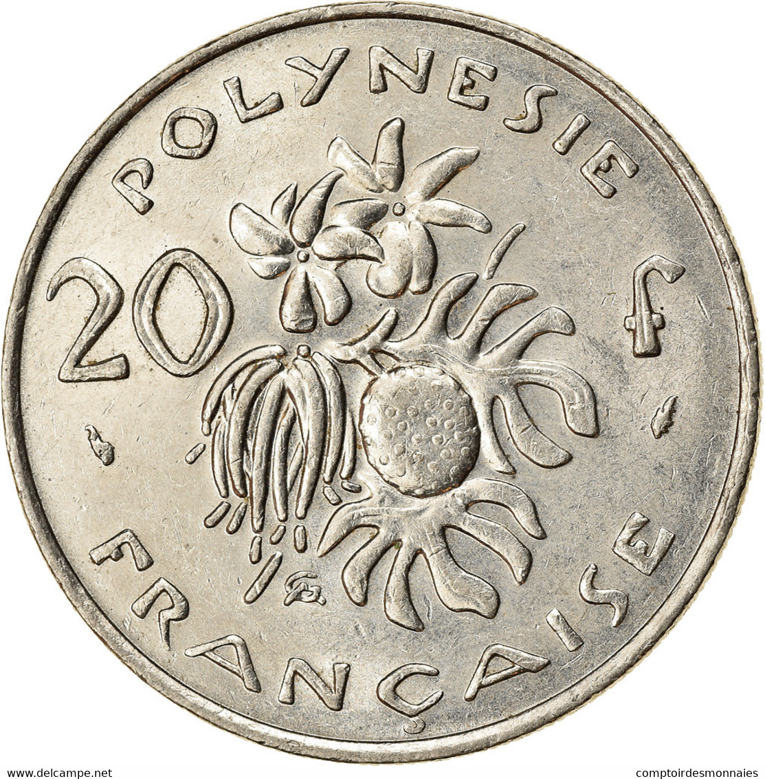 Monnaie, French Polynesia, 20 Francs, 1986, Paris, TTB, Nickel, KM:9 - Frans-Polynesië