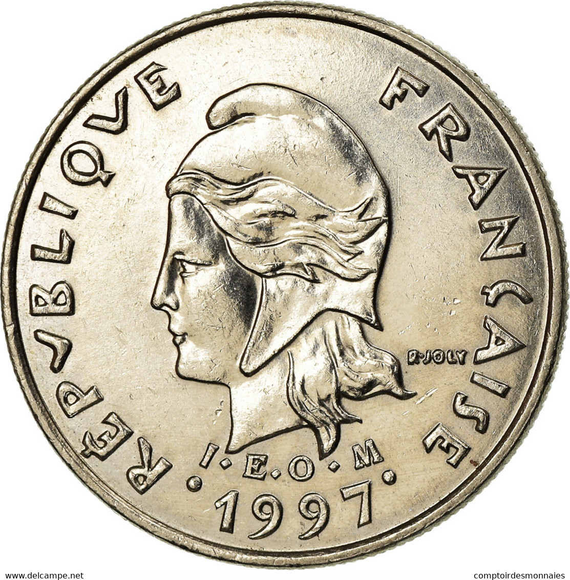 Monnaie, French Polynesia, 10 Francs, 1997, Paris, TTB, Nickel, KM:8 - Frans-Polynesië