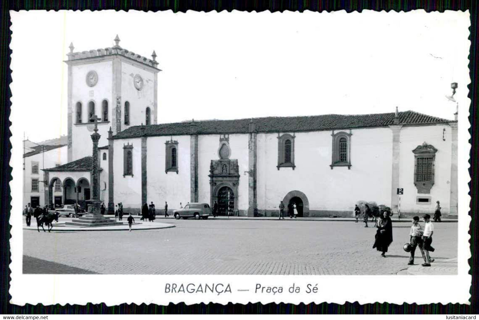 BRAGANÇA - CRUZEIROS E PELOURINHOS - Praça Da Sé ( Ed. Livraria Silva ) Carte Postale - Bragança