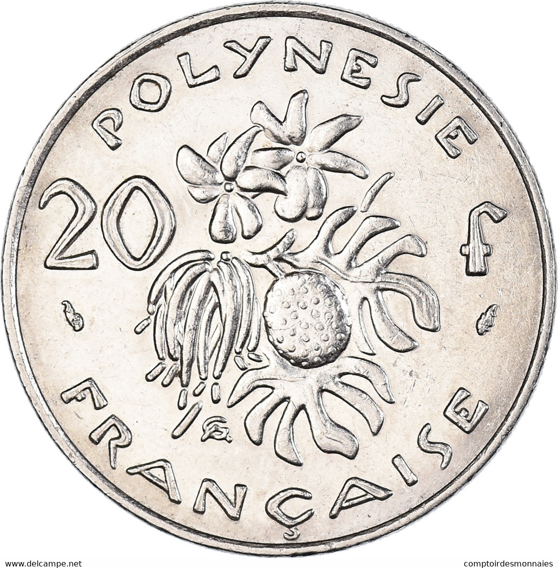 Monnaie, Polynésie Française, 20 Francs, 1979, Paris, TTB+, Nickel, KM:9 - Frans-Polynesië