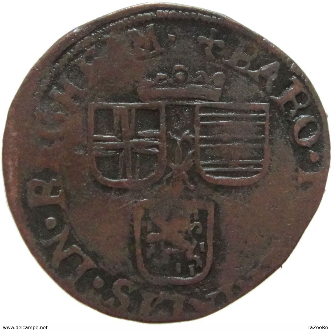 LaZooRo: Austrian Netherlands RECHEIM 1 Liard 1603 ND VF Rotation - Altri & Non Classificati