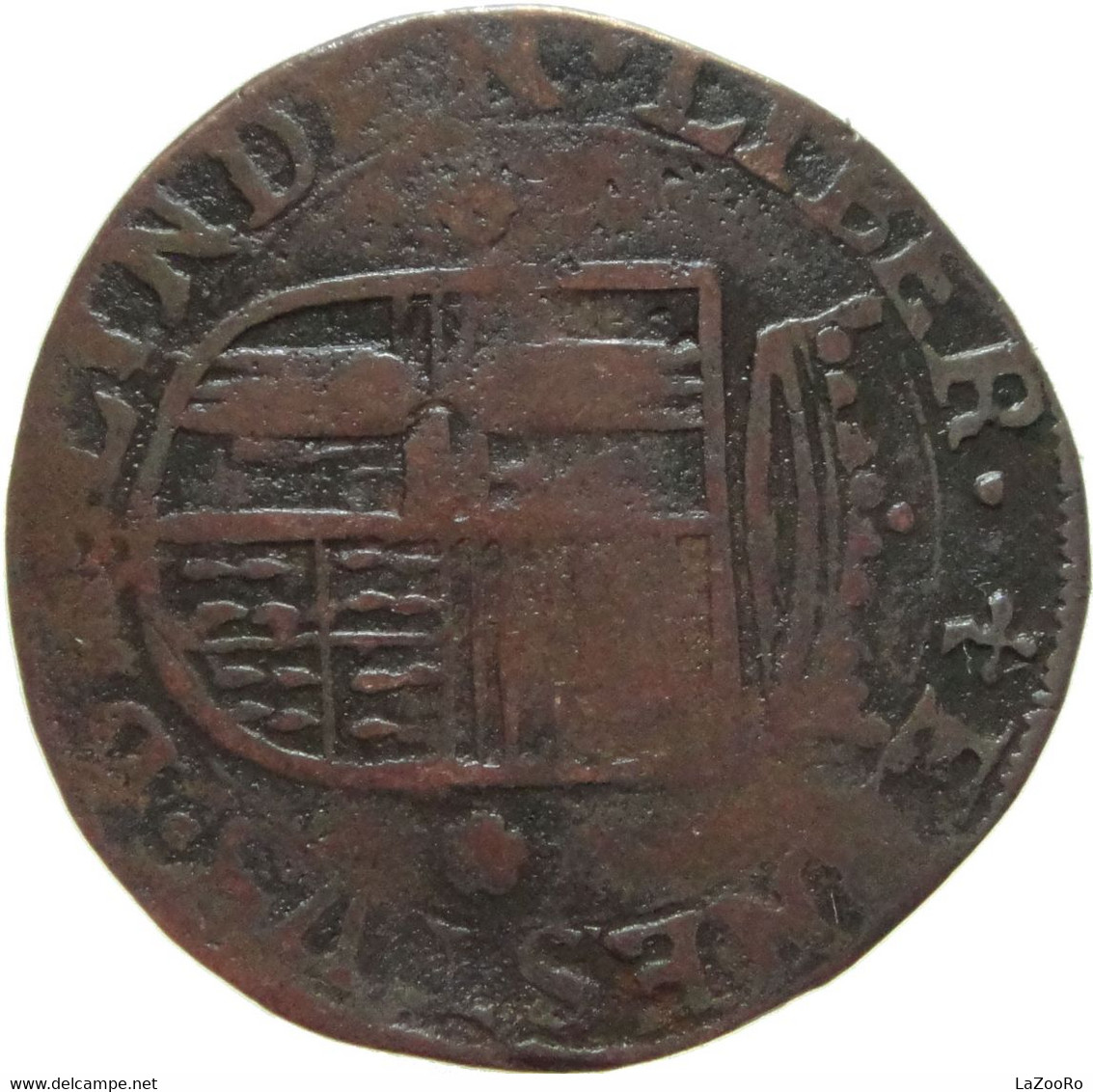 LaZooRo: Austrian Netherlands RECHEIM 1 Liard 1603 ND VF Rotation - Altri & Non Classificati