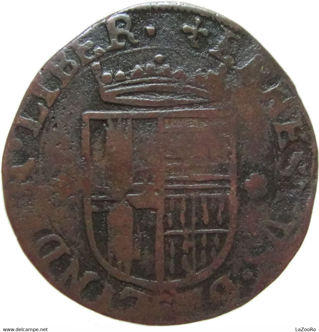 LaZooRo: Austrian Netherlands RECHEIM 1 Liard 1603 ND VF Rotation - Autres & Non Classés