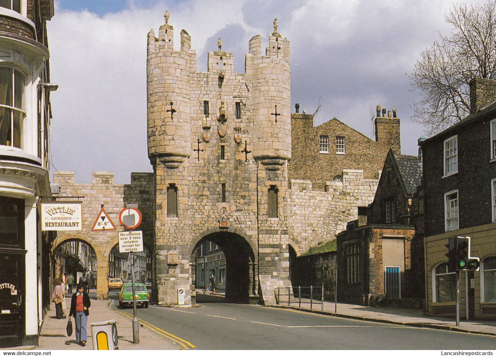 Postcard Mickelgate Bar York North Yorkshire My Ref B25549 - York