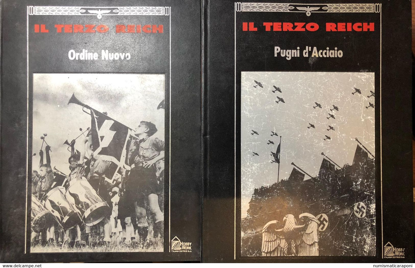 IL TERZO REICH  Hobby & WORK 1991 15 Volumi Rilegati - Guerra 1939-45