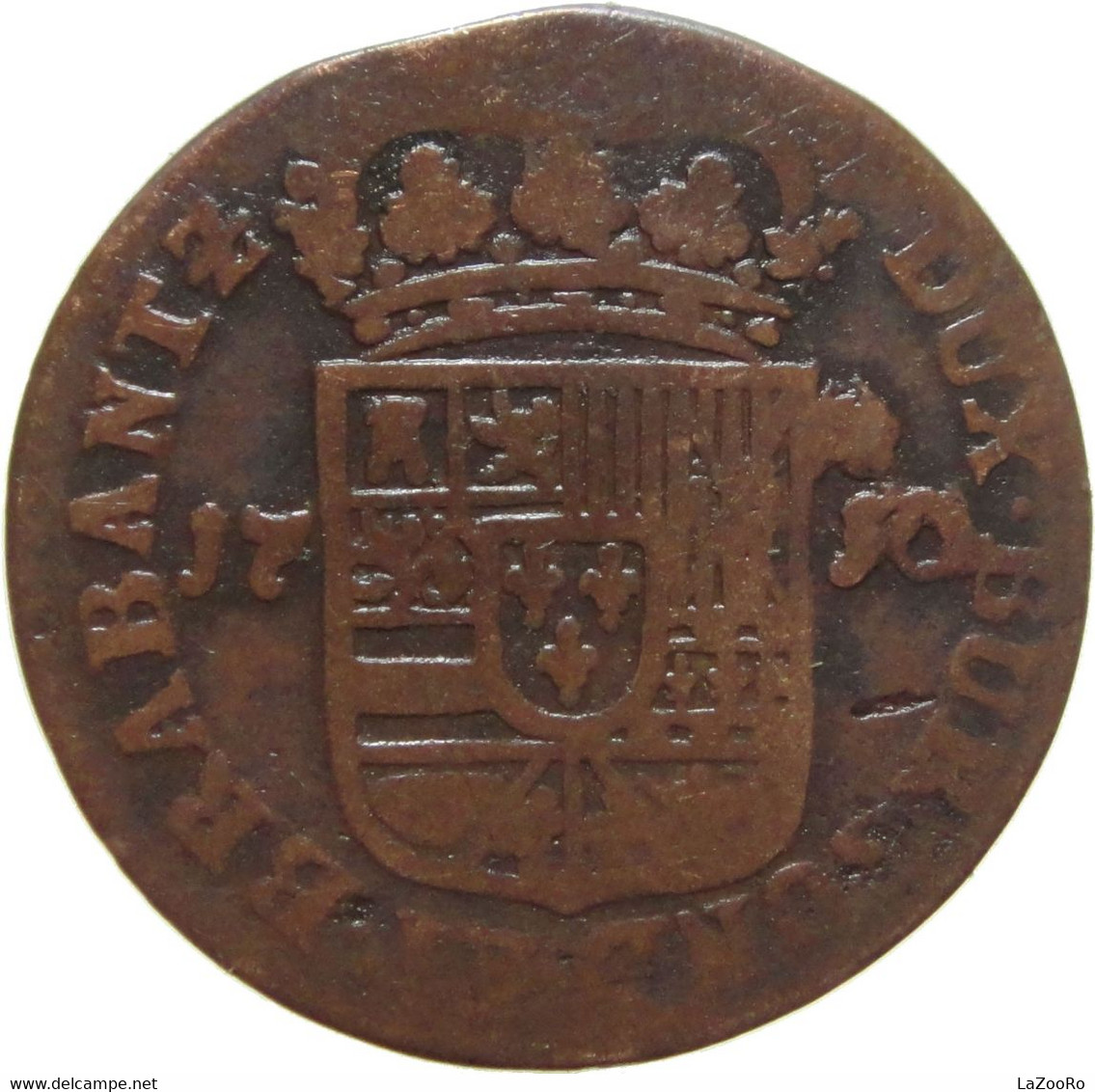 LaZooRo: Spanish Netherlands NAMUR 1 Liard 1710 VF - Países Bajos Españoles