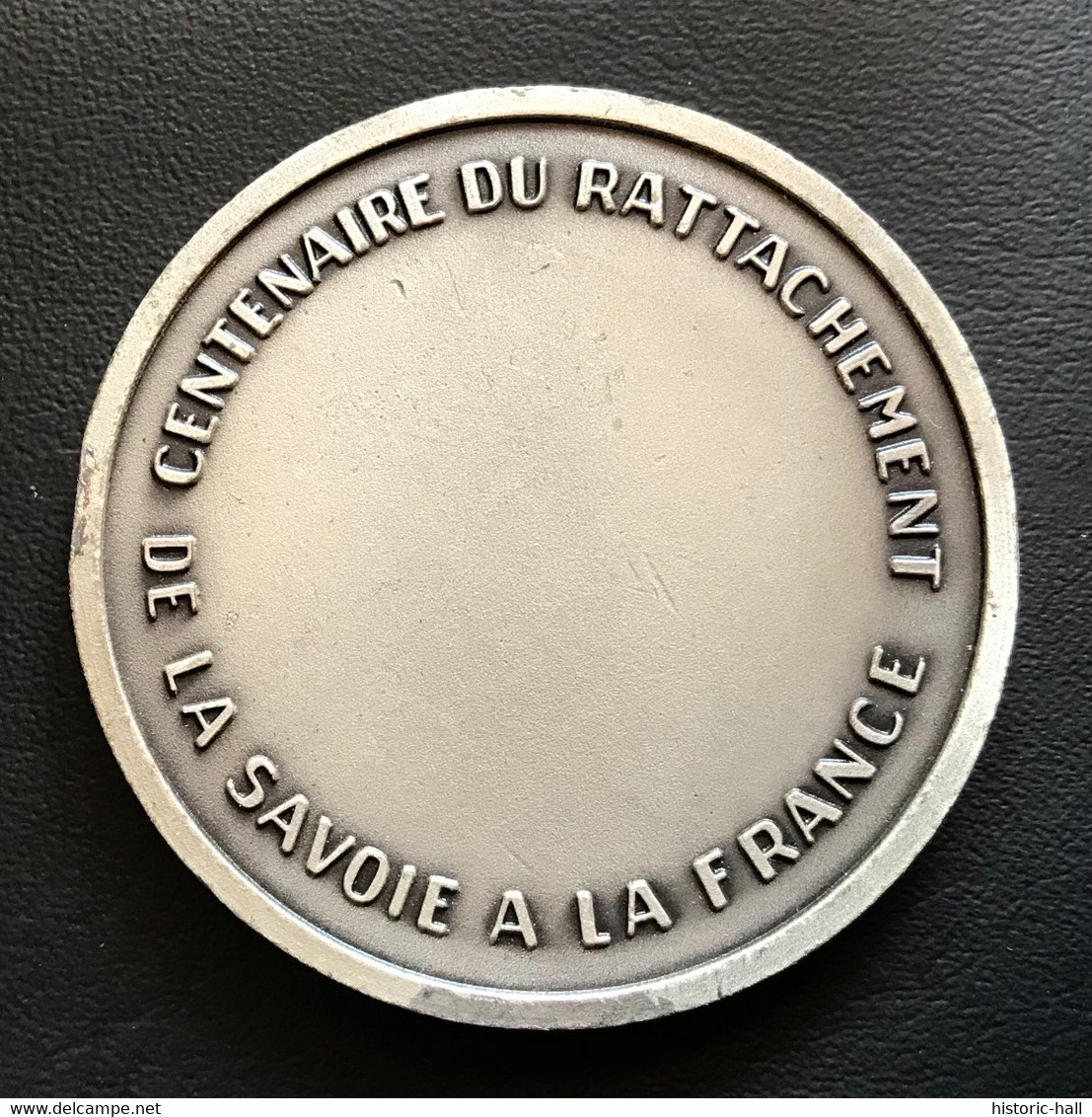 Medaille Dit De Table - CENTENAIRE DU RATTACHEMENT DE LA SAVOIE A LA FRANCE 1860-1960 - Professionnels / De Société